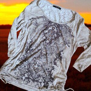 STYLE & CO GRAPHIC TOP